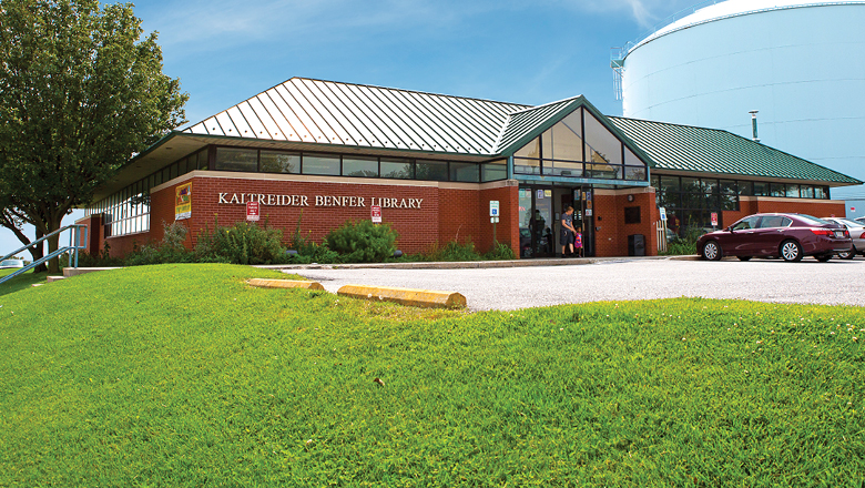 kaltreider-benfer library building exterior