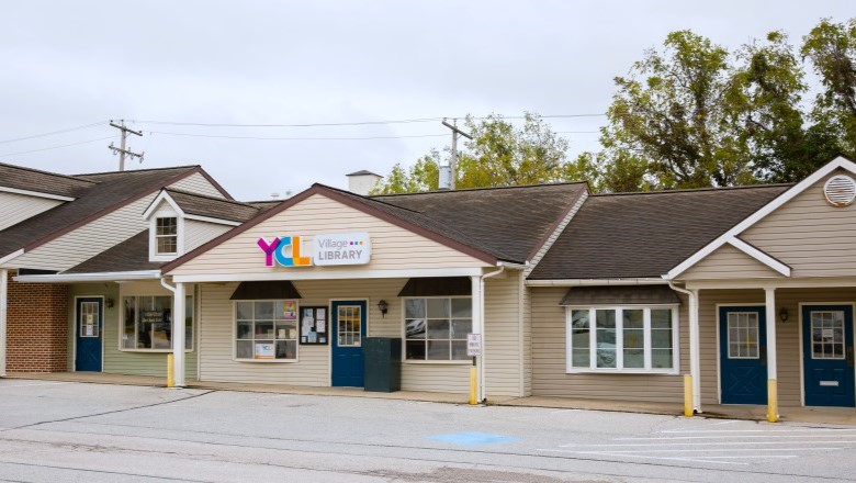 village library building exterior