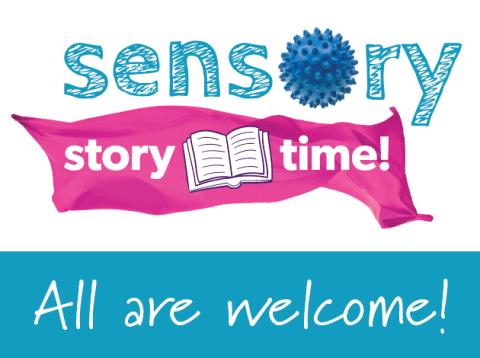 York County Libraries' sensory story time logo