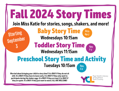 Fall Story Times