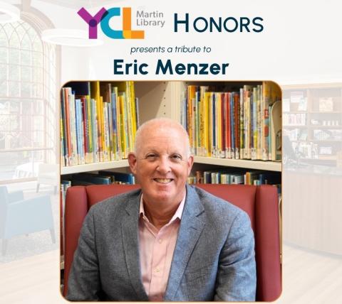 portrait photograph of martin library fall 2024 honoree Eric Menzer