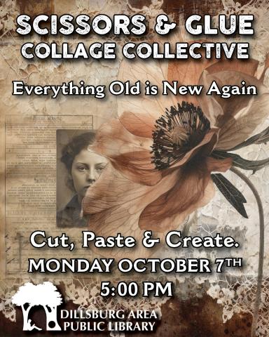 SCISSORS and GLUE COLLAGE COLLECTIVE - October 7 at 5:00 PM