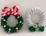 Pipe Cleaner Wreath