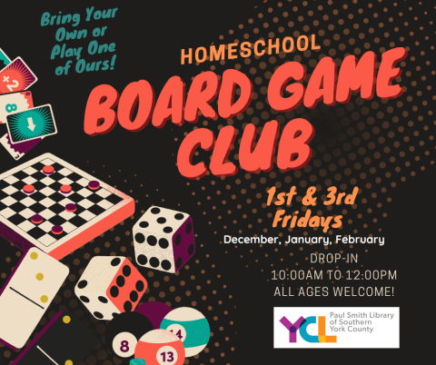 Board Game Club Homeschool