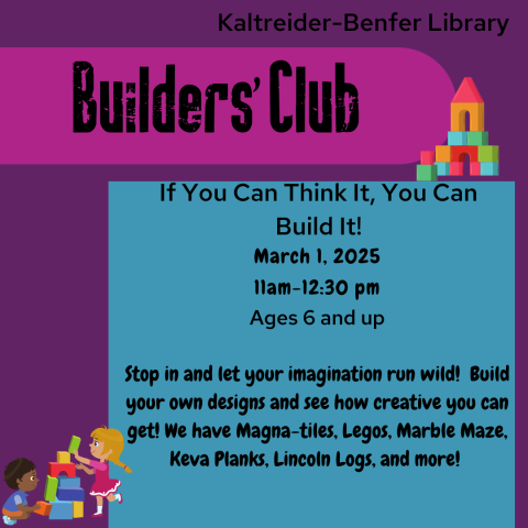 March Builder's Club