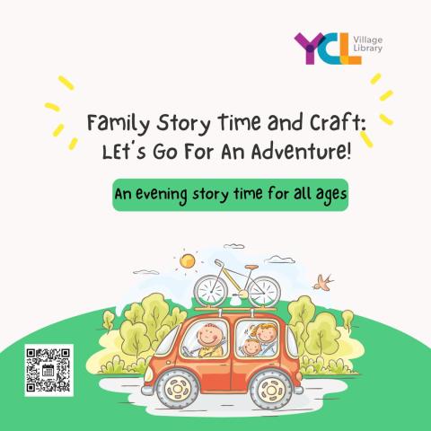 Family STory Time with Adventure theme