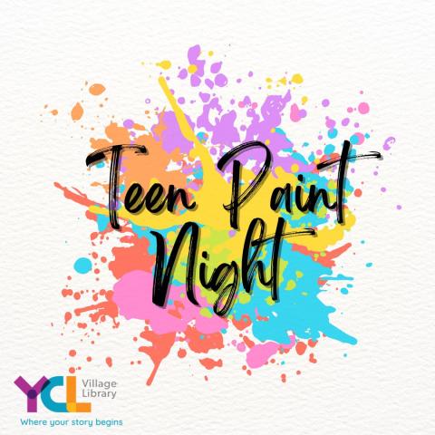 Teen Paint Night