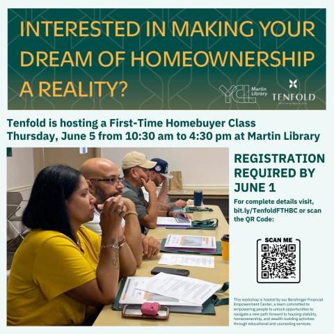Adults sitting in a class learning about buying a home