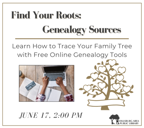 Genealogy Sources - June 17 at 2:00 PM