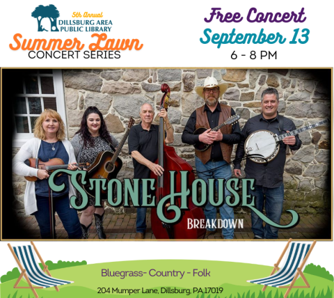 Stone House Breakdown - September 13 from 6 - 8PM