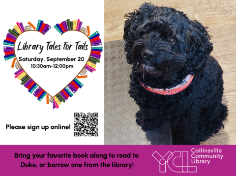 Library Tales for Tails with Duke Flyer