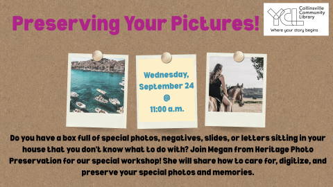 Preserving Your Pictures Flyer