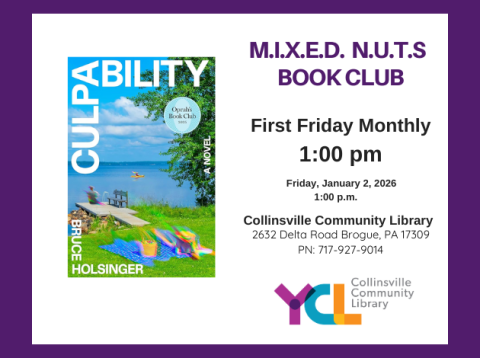 MIXED Nuts Book Club Flyer