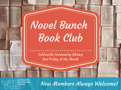Novel Bunch Book Club Meeting Flyer