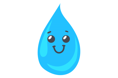 Water Drop Smile