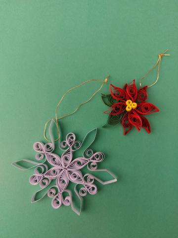 Quilling Paper Ornament Workshop - December 4th at 6:30 PM