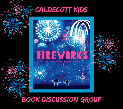 Caldecott 2026 winner Fireworks book cover