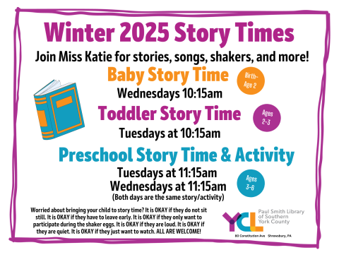 Winter Story Times