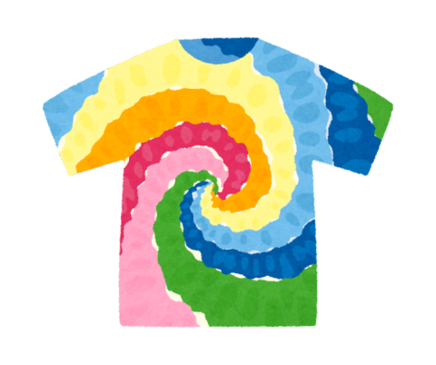 tie dyed t-shirt