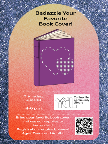 Bedazzle Your Own Book Cover Flyer