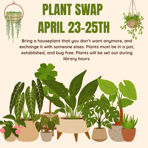Plant Swap April 23-25th