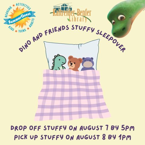 Dino and Friends Stuffy Sleepover