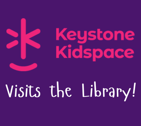 Keystone Kidspace Visits the Library!