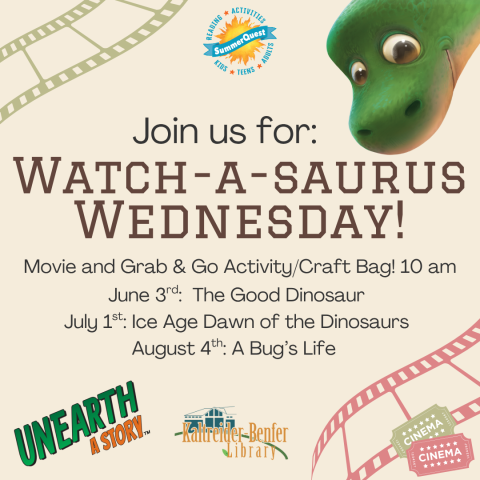 Watch-a-saurus Wednesday! 