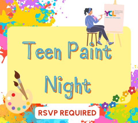 Teen Paint Night - RSVP Required