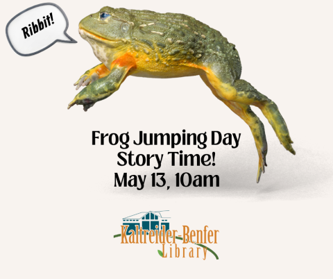 Frog Jumping Day Flyer