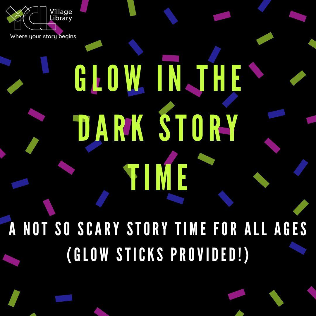 Glow in the Dark Story Time images in neon colors