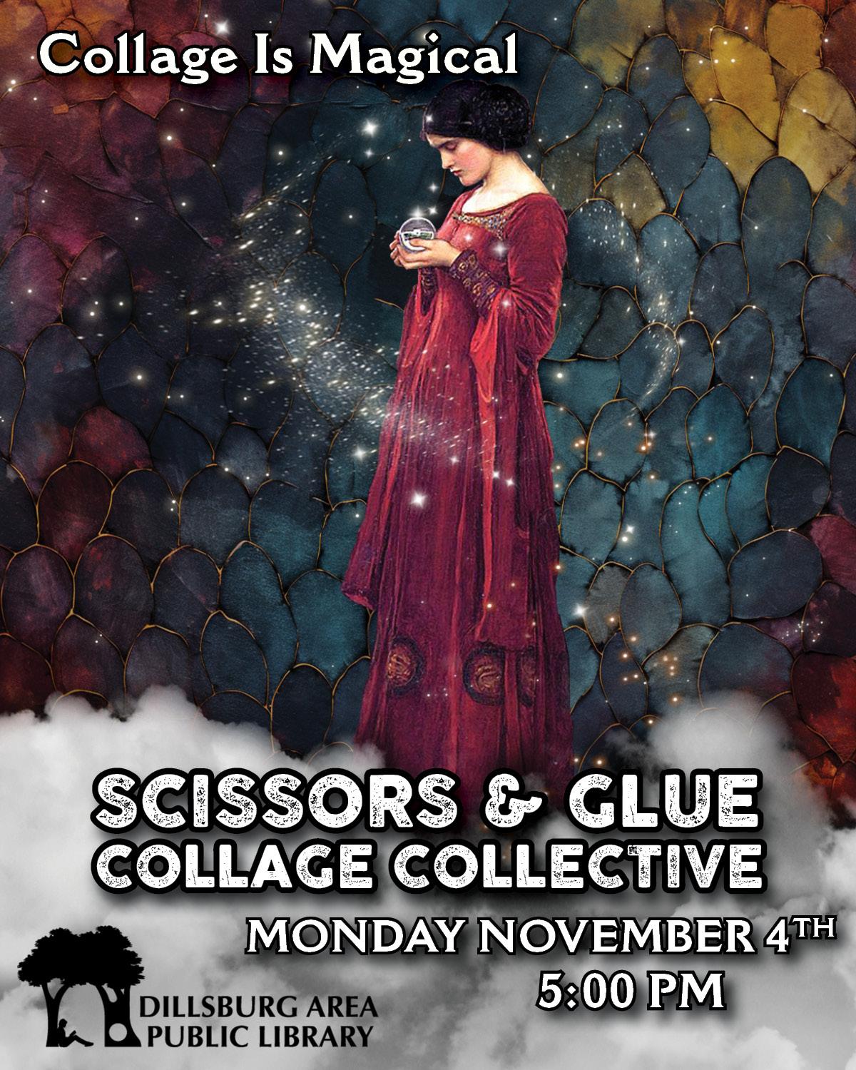 SCISSORS and GLUE COLLAGE COLLECTIVE - November 4 at 5:00 PM