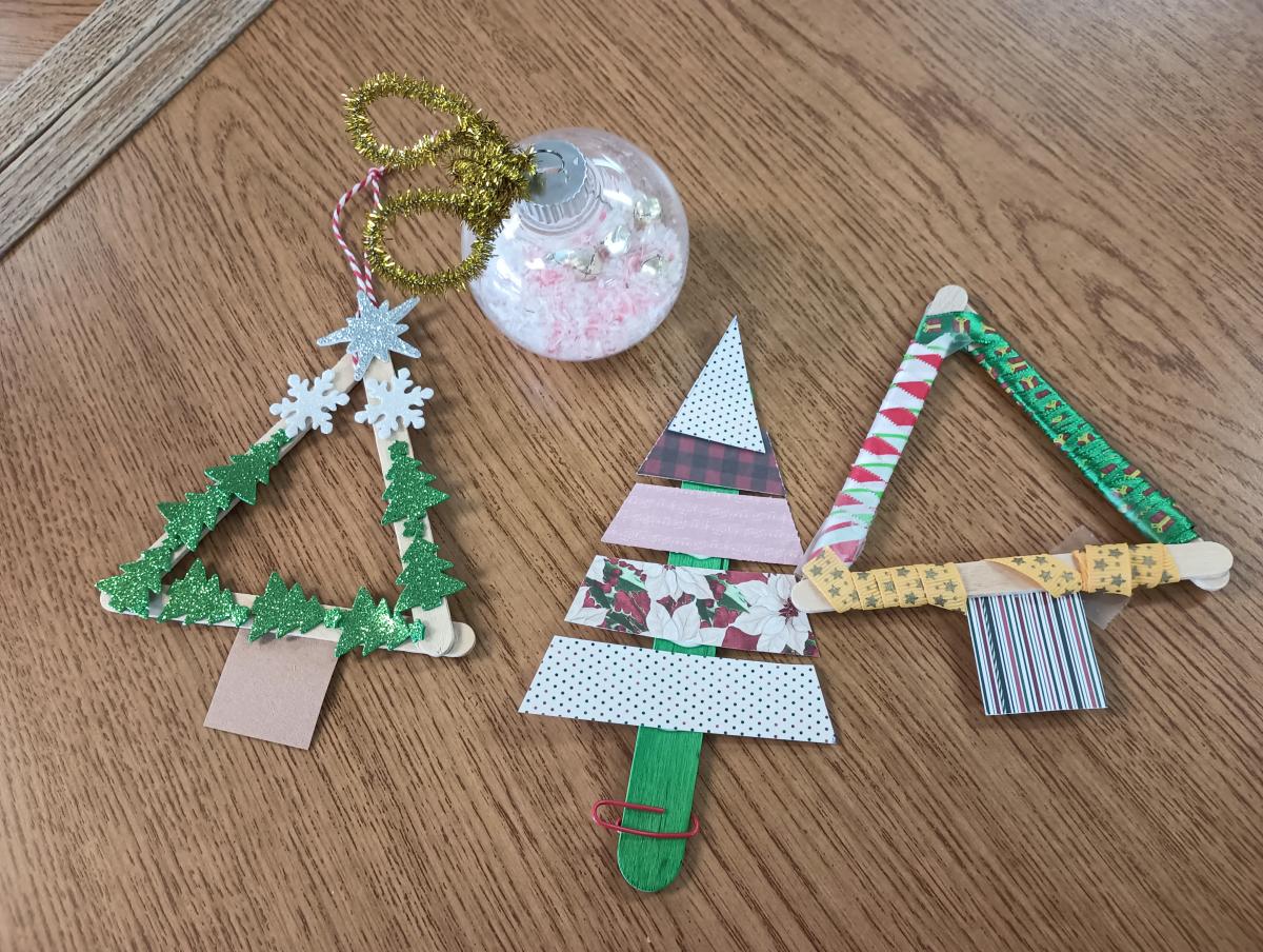 Image of holiday crafts