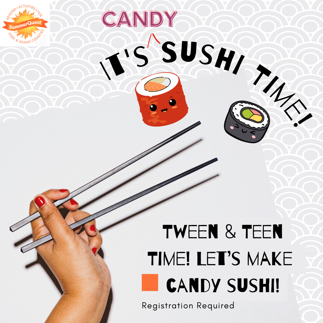 Tweens & Teens Candy Sushi Flyer