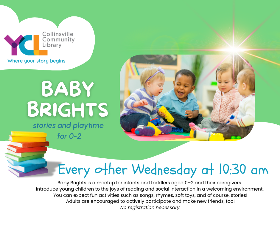 image of babies playing with time and date of event