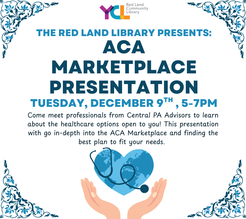 ACA Marketplace Presentation, December 9th from 5-7PM