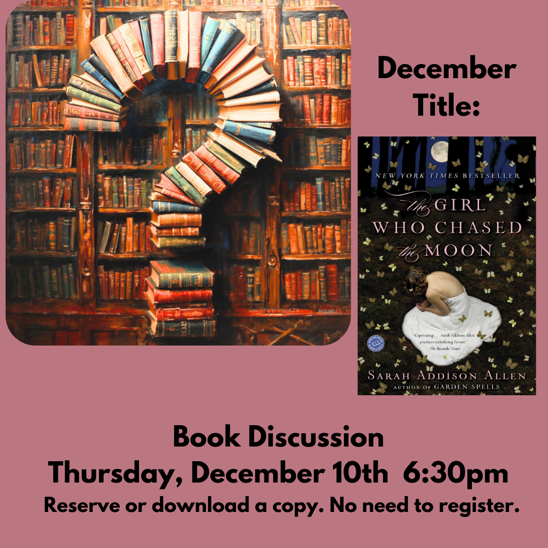 December book The Girl Who Chased the Moon by Sarah Addison Allen