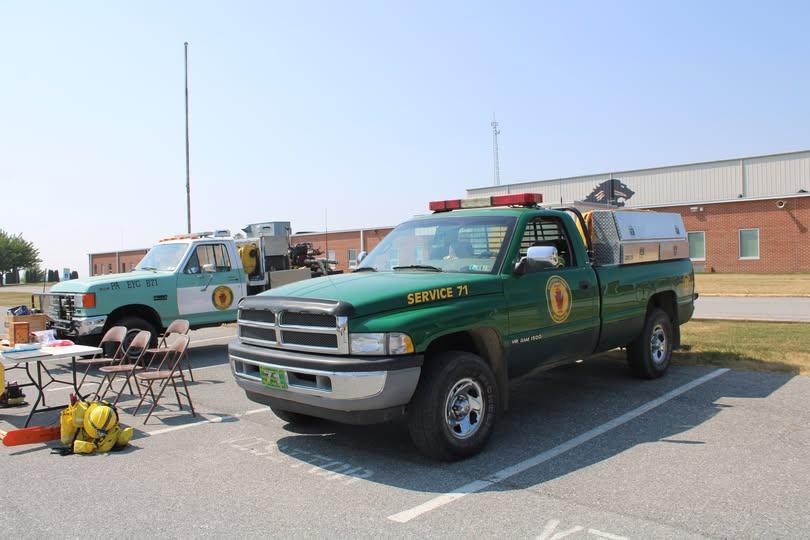 image of ranger truck on a sunny day