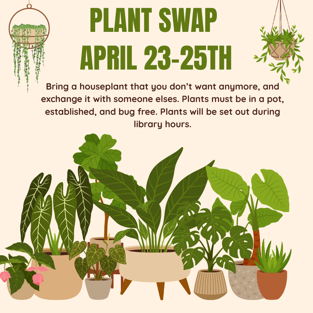 Plant Swap April 23-25th