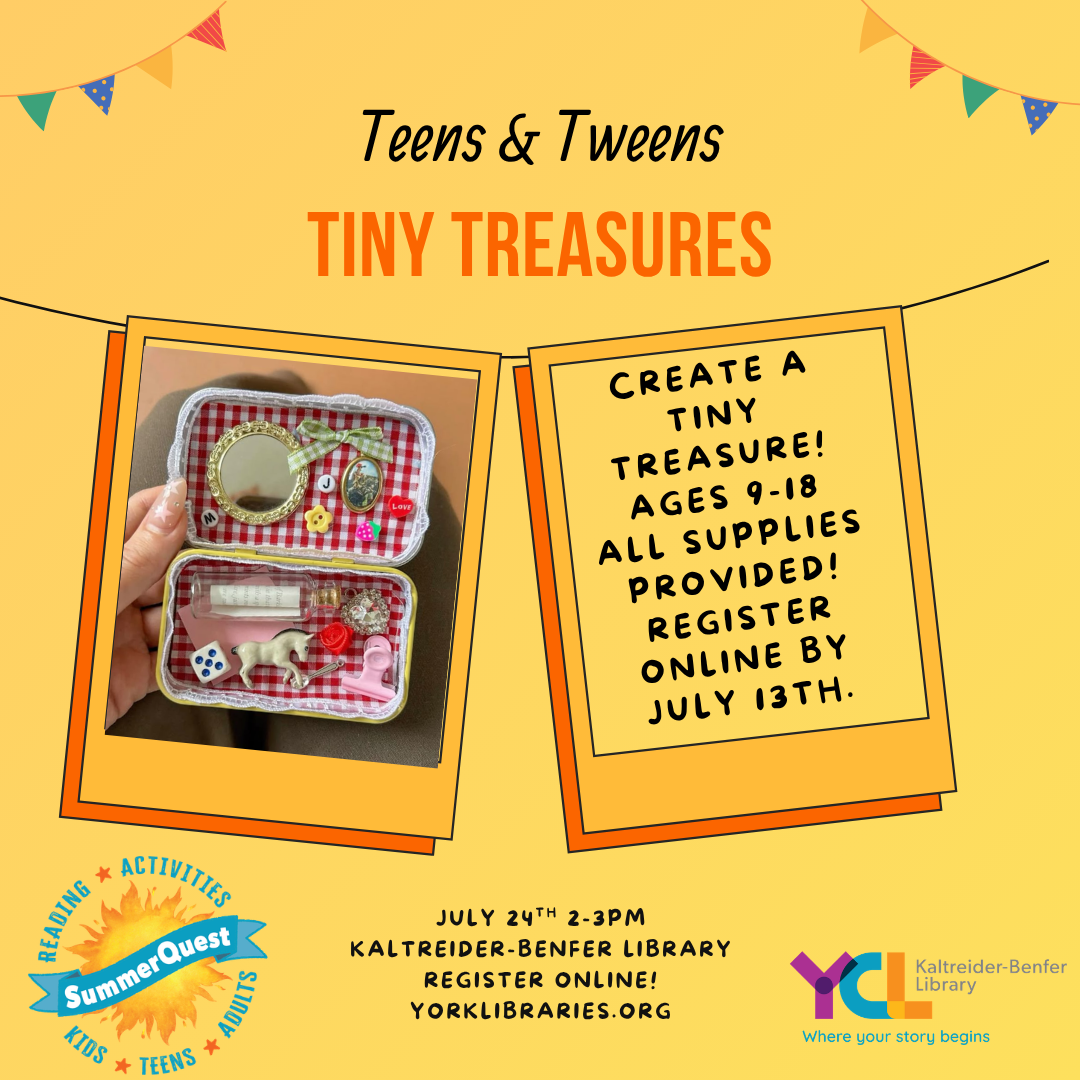 Tiny Treasures Craft
