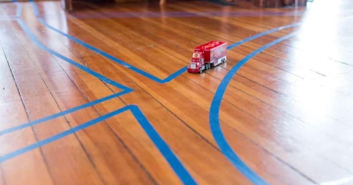Tiny Car Track Week at the Library from 6/22 to 6/26