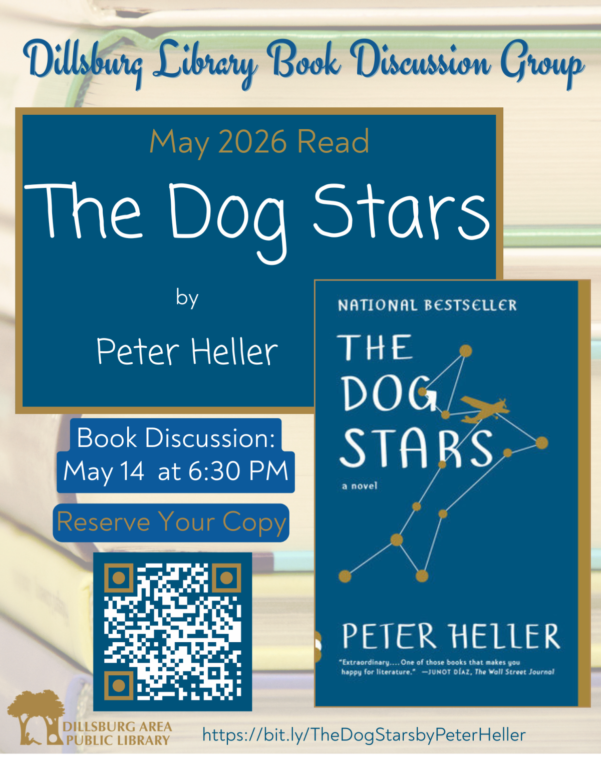 DLBDG: The Dog Stars - May 14 at 6:30 PM