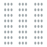 Three columns of chairs facing presenters.