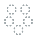 Small groupings of 3-5 chairs placed together throughout the room